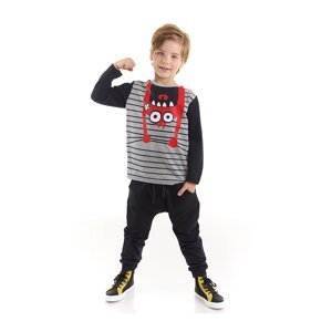 Denokids Boy Hanging Monster T-shirt Pants Suit