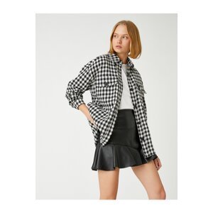 Koton Checkered Shirt with Buttons