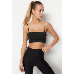 Trendyol Black Medium Support/Shaping Knitted Sports Bra