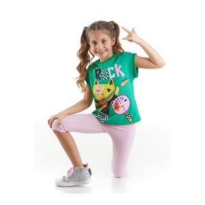 mshb&g Rock Bros Girls Kids Tunic Leggings Suit