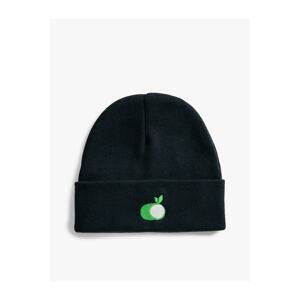 Koton Knitwear Beanie with Embroidery Detail