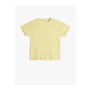 Koton Basic T-Shirt Short Sleeved Crew Neck Cotton