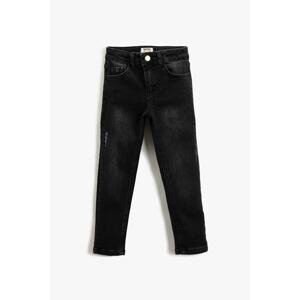 Koton Boys' Straight Leg Jeans Pants - Straight Jeans 3skb40007td