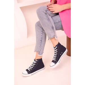 Soho Navy Blue Unisex Sneakers 18089