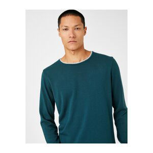 Koton Basic Knitwear Sweater Crew Neck Long Sleeved