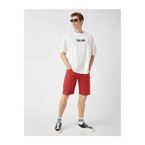 Koton Gabardine Chino Shorts