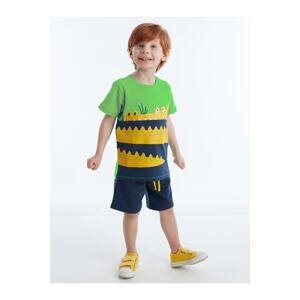 Denokids Ivy Crocodile Boys T-shirt Shorts Set