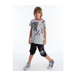mshb&g Born To Skate Boy's T-shirt Capri Shorts Set