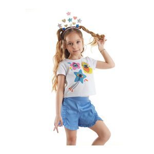 mshb&g Eyes Girl Child T-shirt Shorts Set