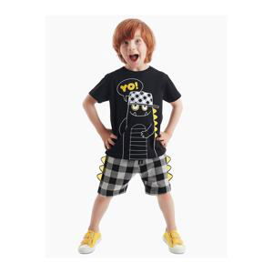 Denokids Yo Dino Boys T-shirt Shorts Set