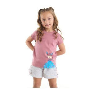 Denokids Tulle Lily Girls Kids T-shirt Shorts Set