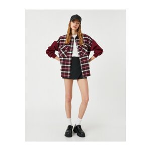 Koton Lumberjack Shirt Jacket Sleeve Detail