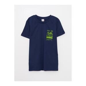 LC Waikiki Boys' Crew Neck Printed Short Sleeve Cotton T-Shirt