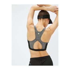 Koton Sports Bras With Halter Neck Window Detailed