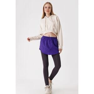 Bigdart 1888 Sweatshirt And Pullover Under Shirt Skirt - Purple