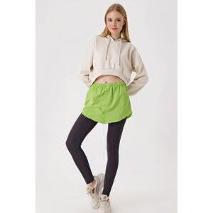 Bigdart 1888 Sweatshirt And Pullover Under Shirt-Skirt - Green.