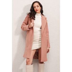 Bigdart 9082 Oversized Cachet Coat - Dried Rose