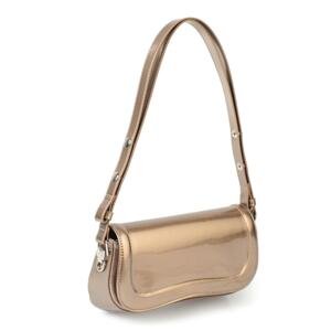 Capone Outfitters Shoulder Bag - Gold-colored - Plain