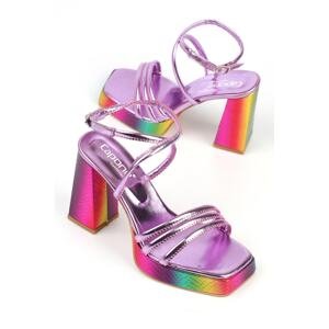 Capone Outfitters High Heels - Multicolor - Flat