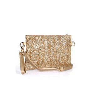 Capone Outfitters Capone Sequin Paris 220 Gold Women's Clutch Bag