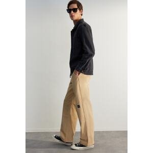 Trendyol Limited Edition Mink Premium Loose Fit Trousers