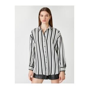 Koton Relaxed-fit Shirt with Long Sleeves