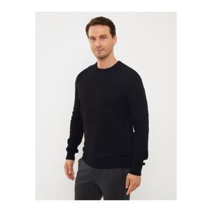 LC Waikiki Crew Neck Long Sleeved Men's Knitwear Sweater