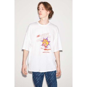 GRIMELANGE Juice Oversize White T-shirt