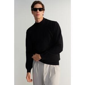 Trendyol Black Regular Fit Half Turtleneck Soft Limited Edition Basic Knitwear Sweater