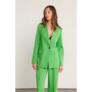 VATKALI Basic Blazer Jacket Green