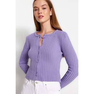 Trendyol Lilac Basic Crop sveter Sveter
