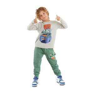 Denokids Monster Truck Boys T-shirt Pants Set