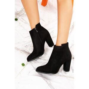 Fox Shoes Black Women's Boots