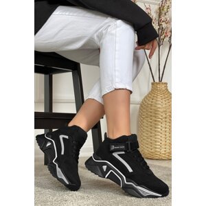 DARK SEER Women's Black Sneakers