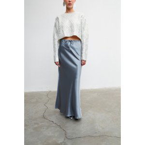 VATKALI Satin Midi Skirt