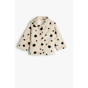 Koton Plush Jacket Long Sleeve Button Closure