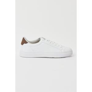 AC&Co / Altınyıldız Classics Men's White-tan Sneaker Shoes