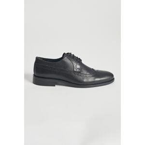 ALTINYILDIZ CLASSICS Men's Black Classic Leather Shoes