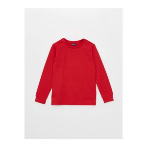 LC Waikiki Crew Neck Basic Long Sleeve Boy's T-Shirt