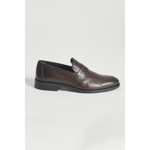 ALTINYILDIZ CLASSICS Men's Brown Patternless Classic Shoes