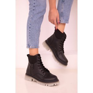 Soho Women's Black Boots & Booties 18444