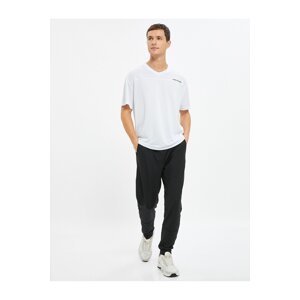 Koton Jogger Sports Sweatpants with Lace Waist and Pocket Detail