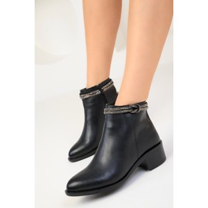 Soho Women's Black Boots & Bootie 18543