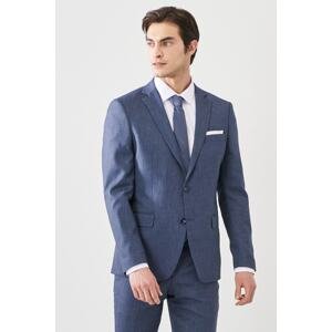 ALTINYILDIZ CLASSICS Men's Navy Blue Slim Fit Slim Fit Suit