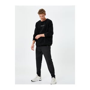 Koton Jogger Sweatpants with Pockets and Lace Waist
