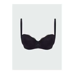 LC Waikiki Underwire Half Padded Lace Strapless Bra