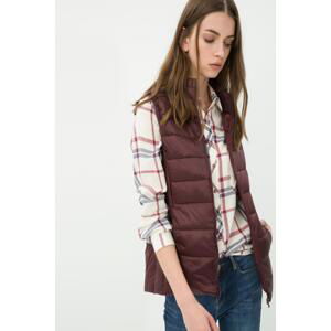 Koton Women's Burgundy Vest