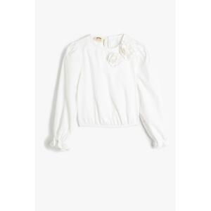 Koton Girl's White Blouse