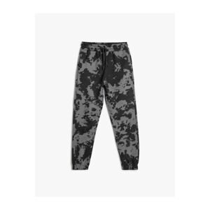 Koton Jogger Sweatpants Batik Patterned Tie Waist Cotton