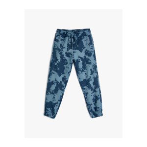 Koton Jogger Sweatpants Batik Patterned Tie Waist Cotton